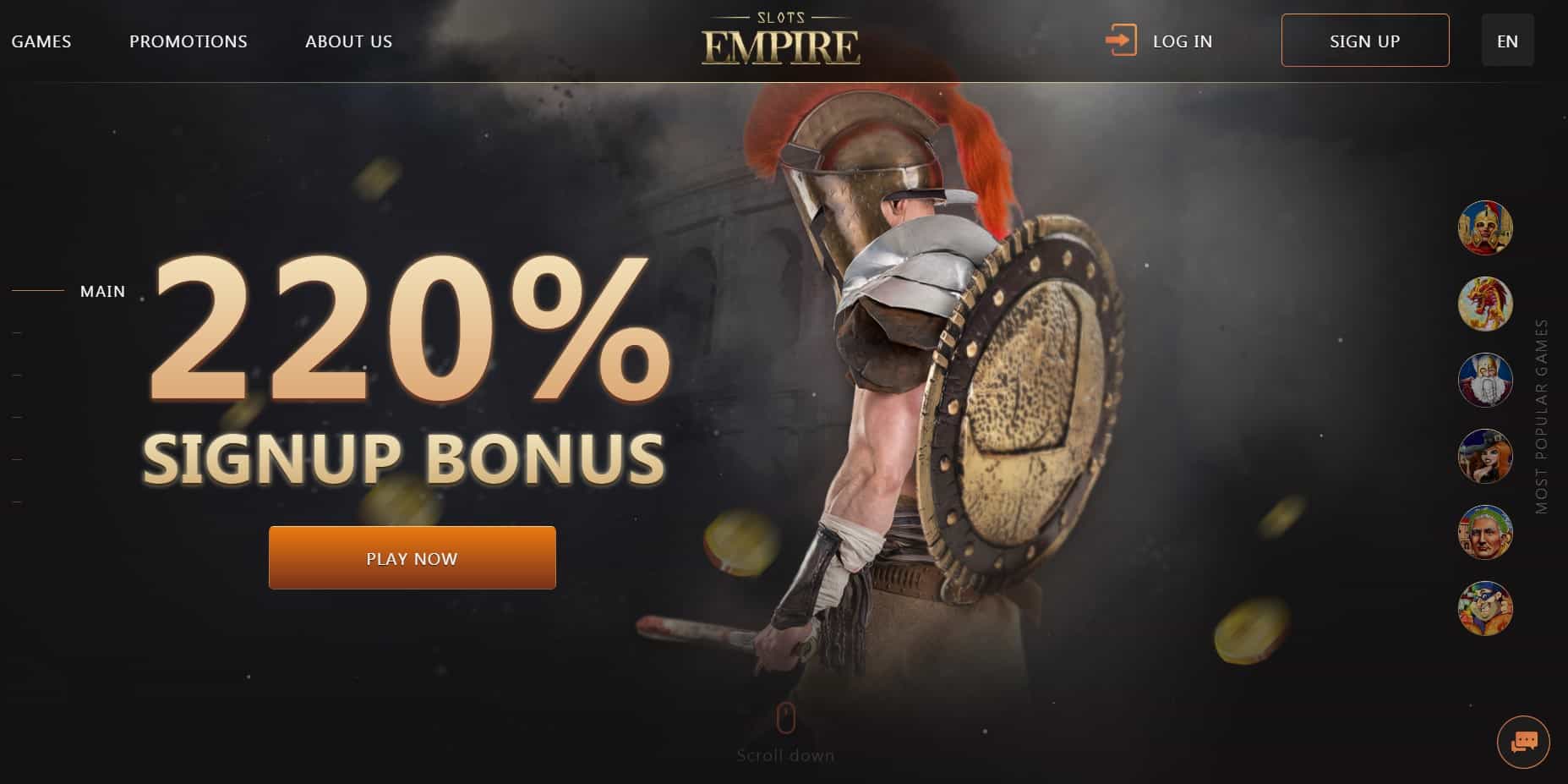 Slots empire casino homepage