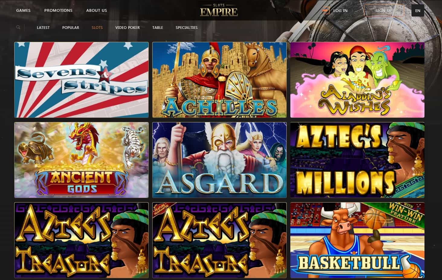 Slots Empire Casino Review: Currencies, 200% Bonus, Games, 25 Free Spins