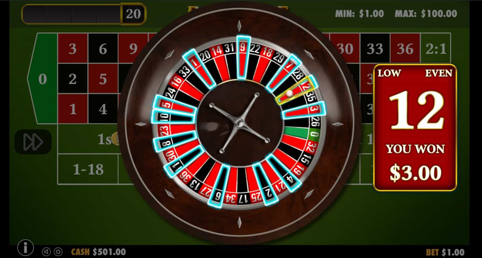 bondibet casino roulette