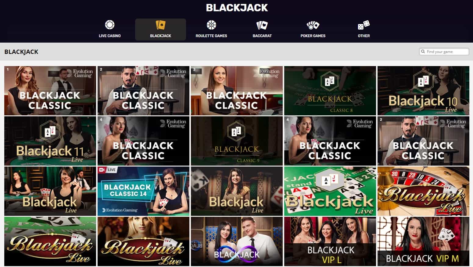 playamo casino blackjack