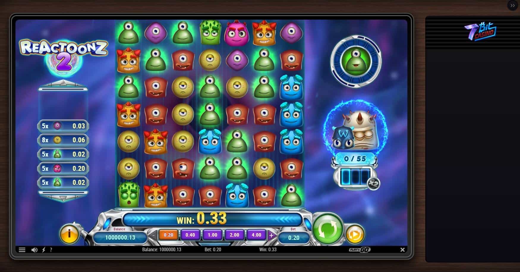 7bit Casino slot game