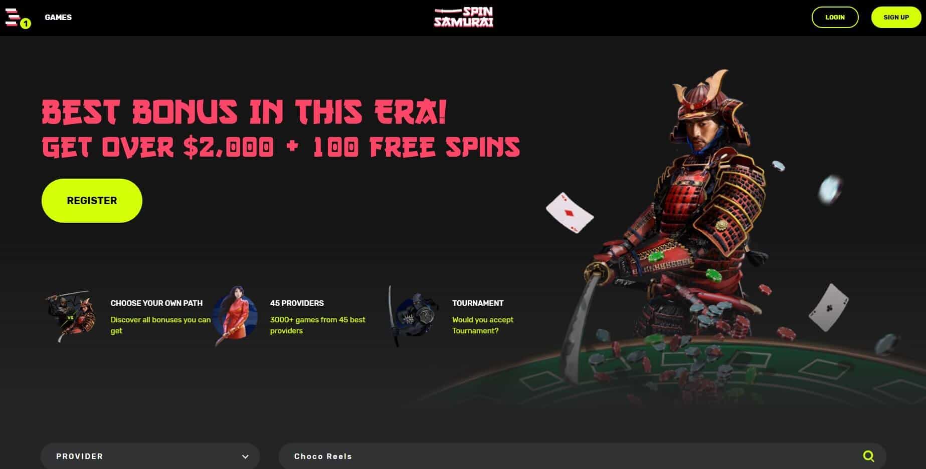 spin samurai casino no deposit bonus codes