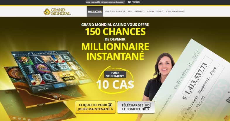 Grand Mondial Homepage