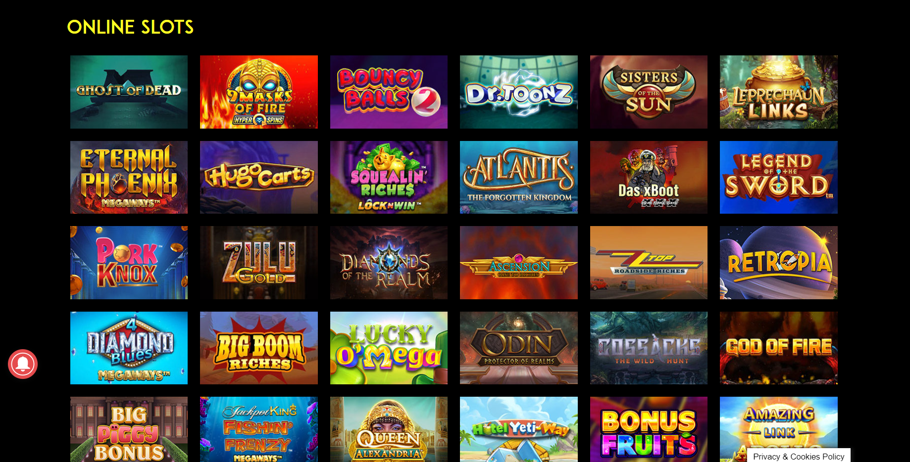 vegas mobile casino games