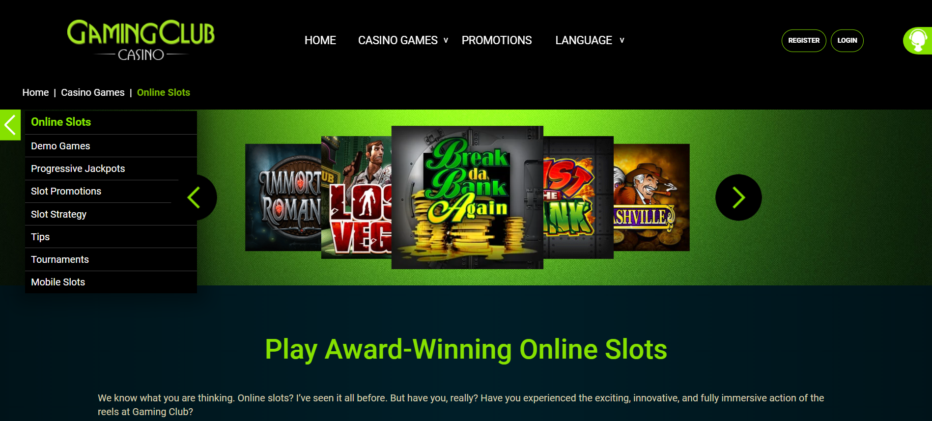 Gaming Club casino Online Slots